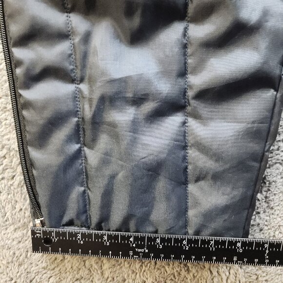 Vintage Snowmobile Suit Men's Large Tall Navy Blue One Piece Belted USA Made 70s - Picture 8 of 16